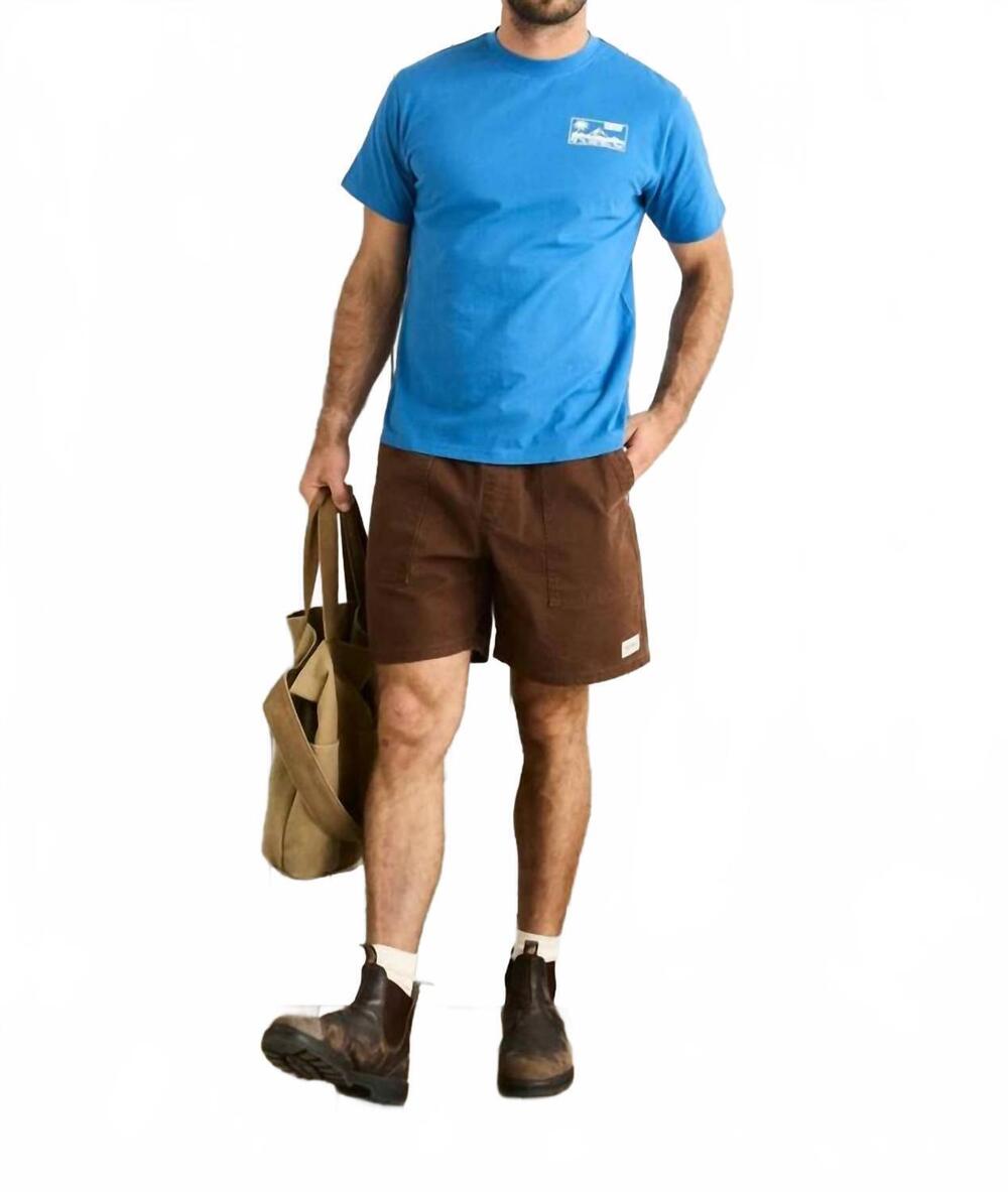 NEW RHYTHM. foster jam shorts in brown